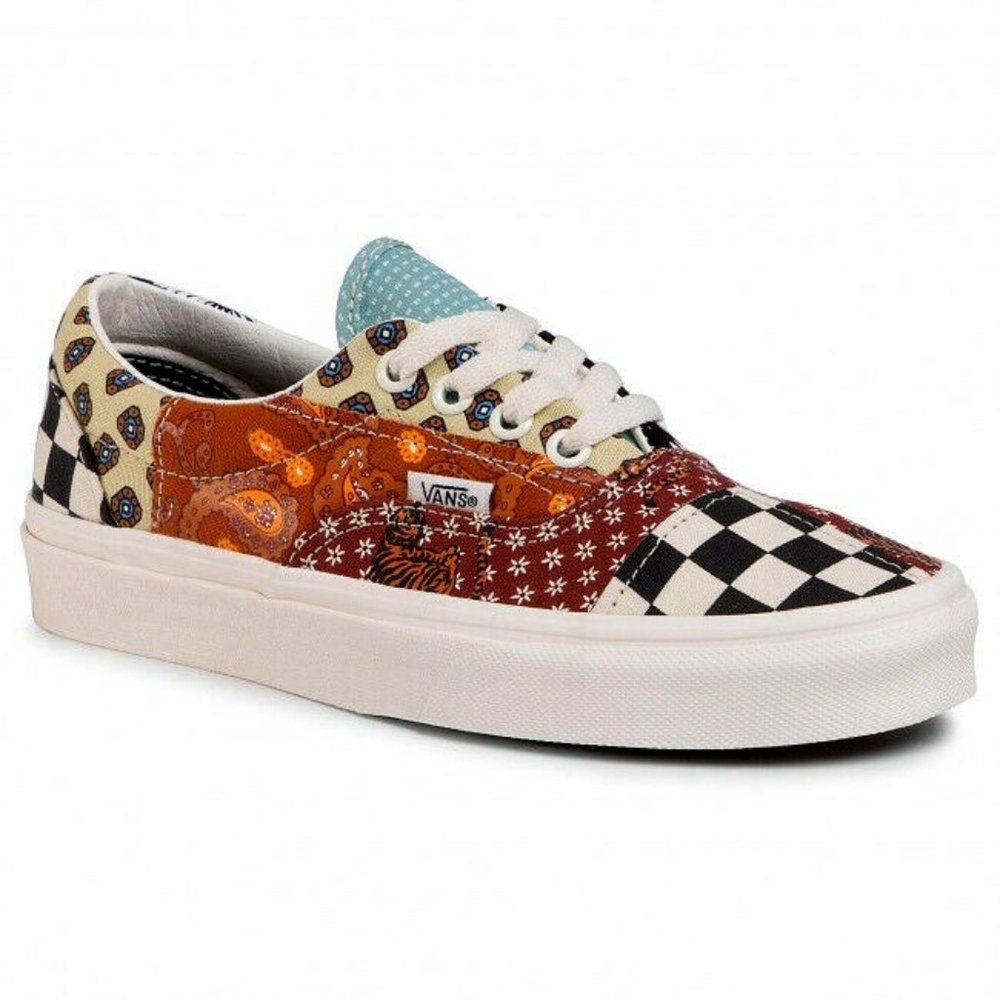 Women's Vans Era Tiger Patchwork size 8 Women's Brand New Without Box or Tags